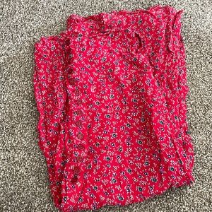 Vintage floral skirt